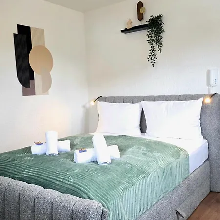 Design Ii 1-zimmer-apartment I Boxspring I Parkplatz Direkt Am Haus Apartament Lahr (Baden-Wurttemberg)